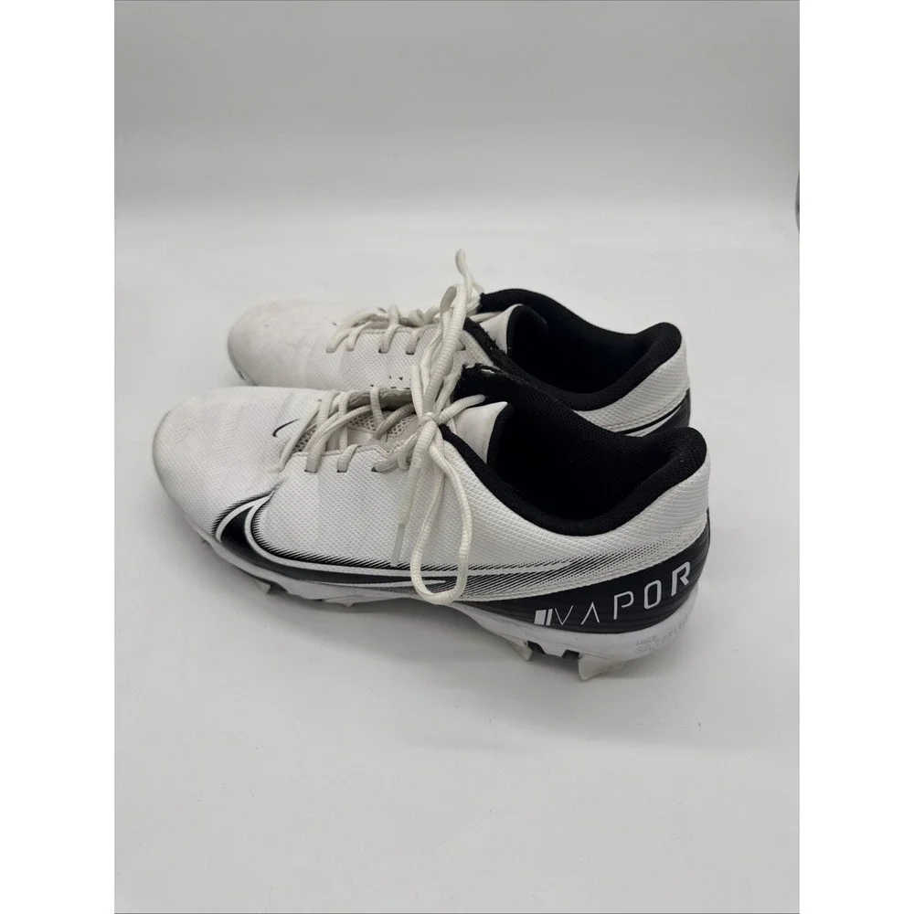 Nike Vapor Edge Shark Black White Football Cleats CD0074-100 Men's Size 11